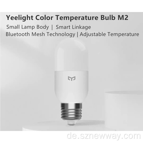Yeelight Smart Led Birne 4W Farbtemperaturlampe